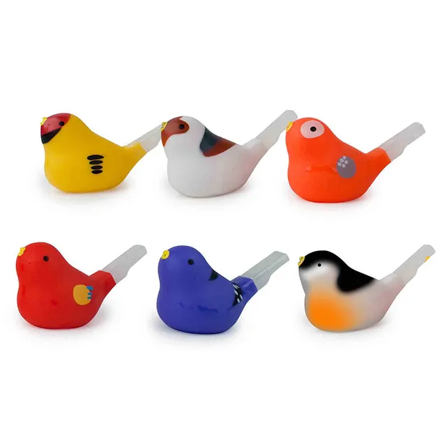 Kikkerland Home Bird Whistle Vogelpfeife Wasser Bade Spielzeug