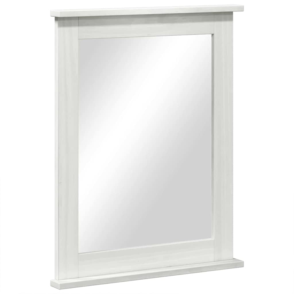 vidaXL Heim & Garten Badezimmermöbel-Set VIGO 5-tlg Antik Weiß Kiefer