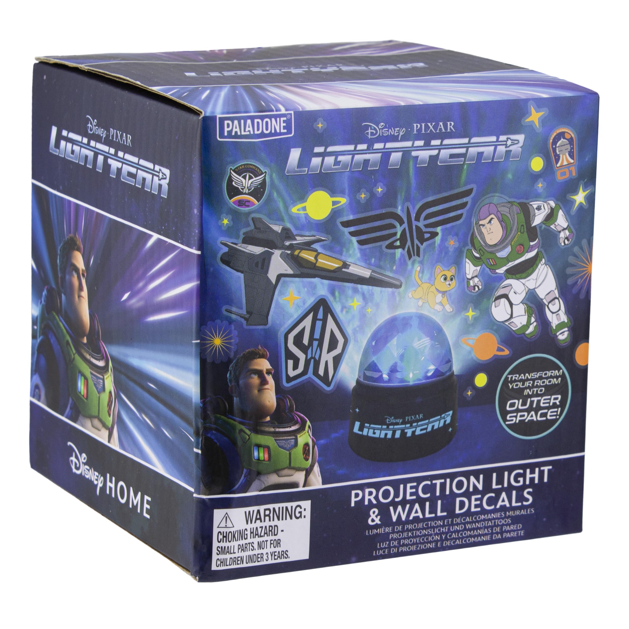 Paladone Lighting Buzz Lightyear Projektionsleuchte Nachtlicht Farbwechsel