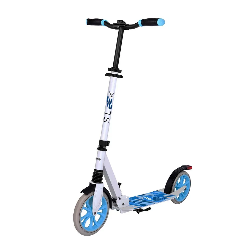 Serenelife Scooters SLADTAVL Kick Scooter Weiß klappbar 220 lbs
