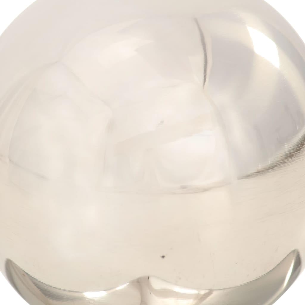 vidaXL Pfostenkappe Kugel 6x Edelstahl 71x71 mm