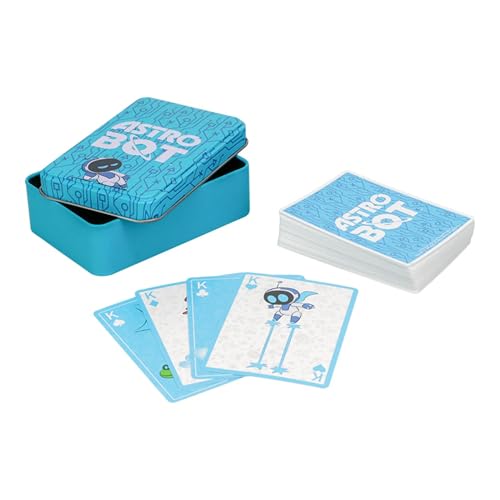 Paladone Astrobot Kartenspiel Dose 52 Karten Standarddeck