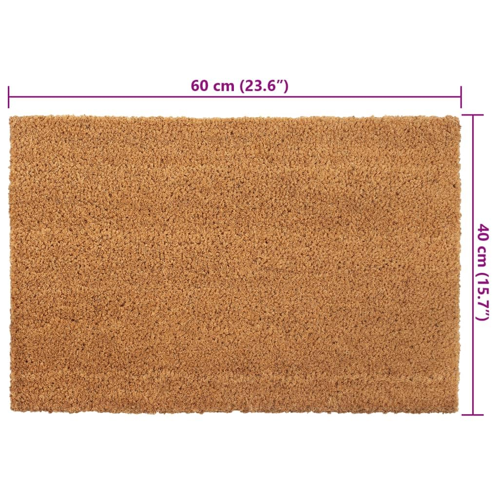 vidaXL Heim & Garten Fußmatten 5 STK Natur 40x60 Kokos