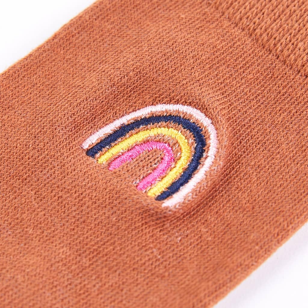 vidaXL Kindersocken Regenbogen Baumwolle 5 Paar 26-29