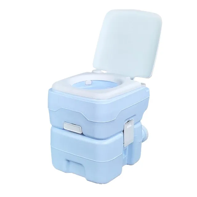 Serenelife Camping tragbare Toilette Moonwhite 20L 120 Spülungen