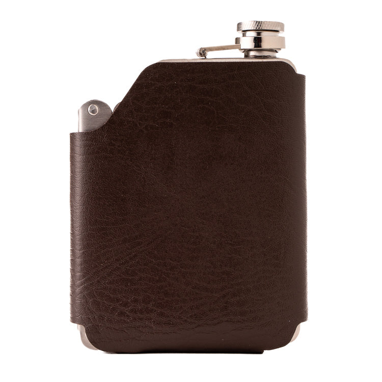 Kikkerland Kitchen Handy Flask Flachmann Edelstahl Set