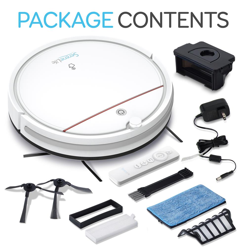Serenelife Vacuum PUCRCX10 Saugroboter mit Fernbedienung leise