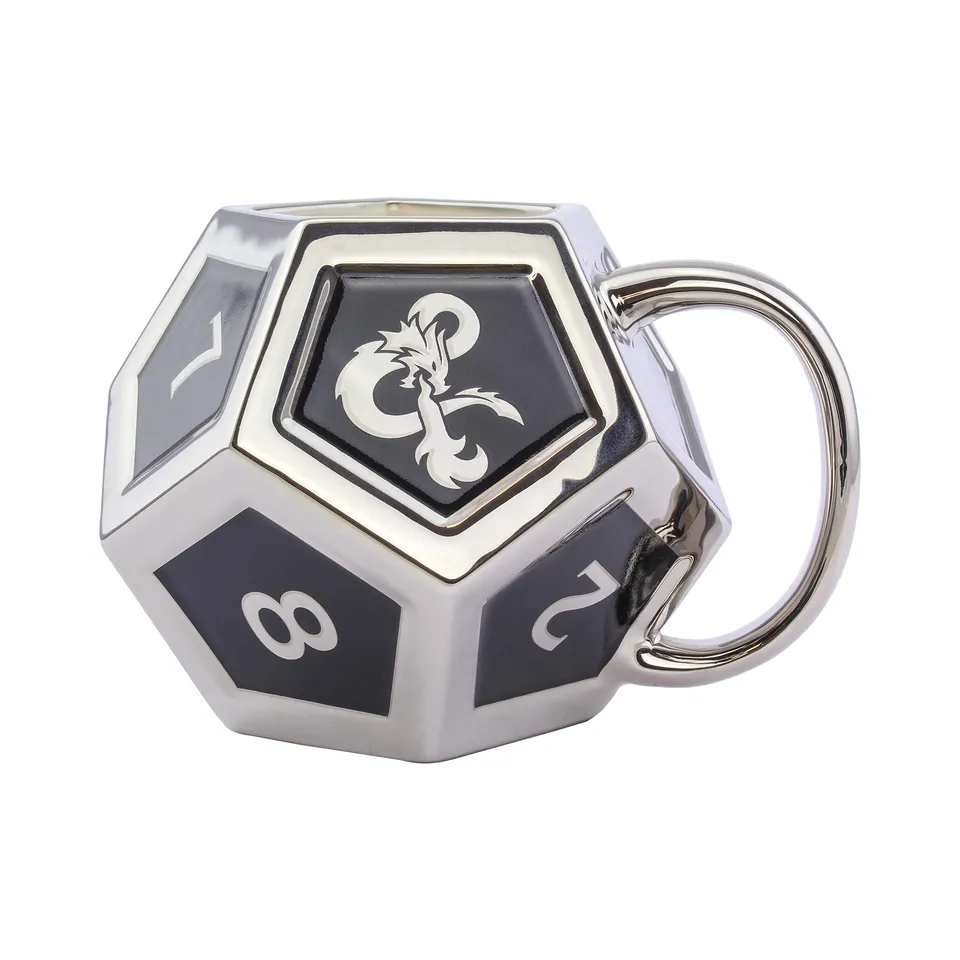 Paladone Drinkware D12 Würfel Becher Dungeons Dragons Keramik