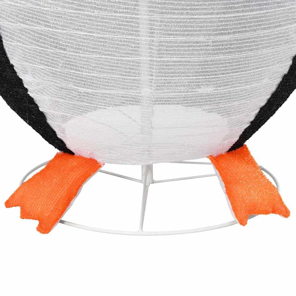 vidaXL Heim & Garten Schnee-Pinguin Figur 600 LED warmweiß 178cm
