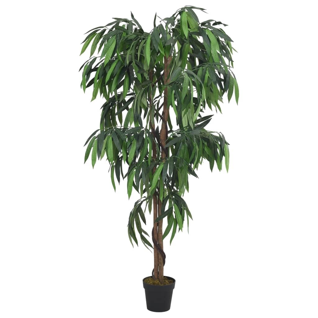 vidaXL Heim & Garten Mangobaum Künstlich 80 cm 300 Blätter