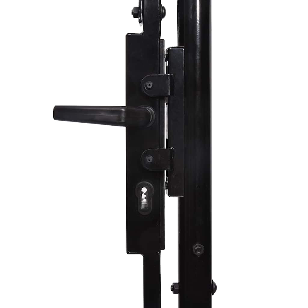 vidaXL Boxtel Gartentor 100x75 cm Stahl Speerspitze