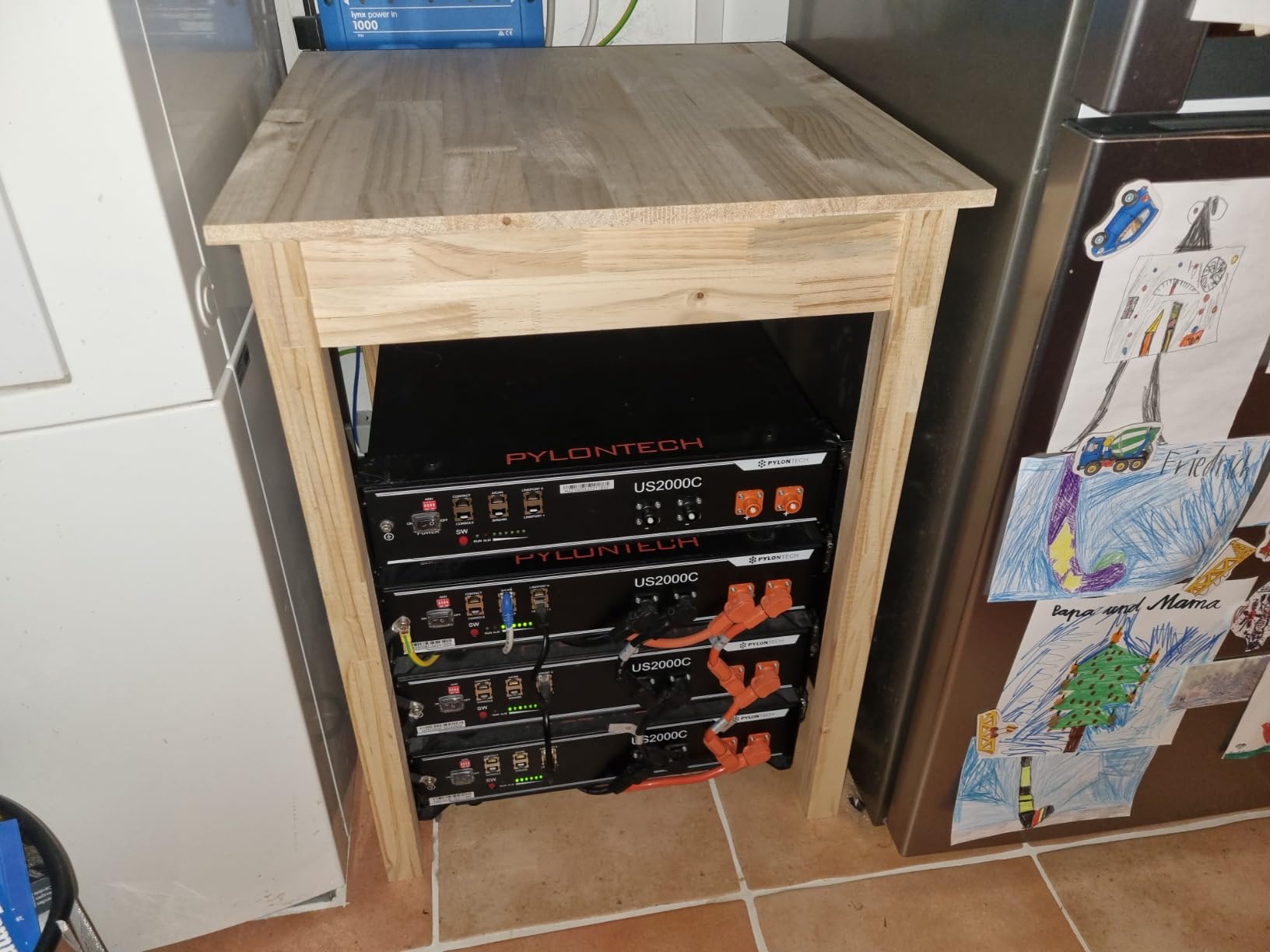 vidaXL Möbel Esstisch Wachsbraun 110x55x75 cm Kiefer