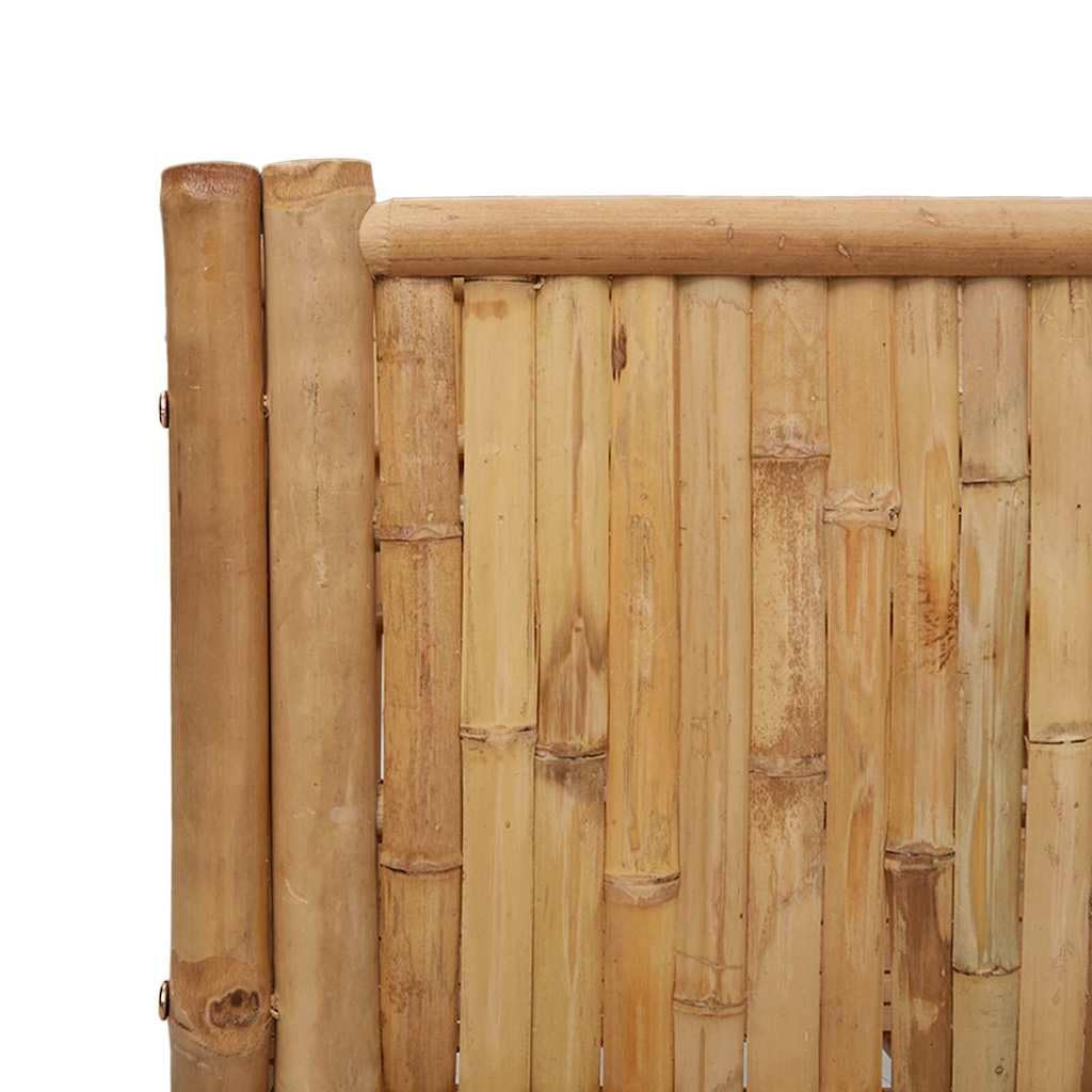 vidaXL Heim & Garten Hochbeet Braun Bambus 70x35x70 cm