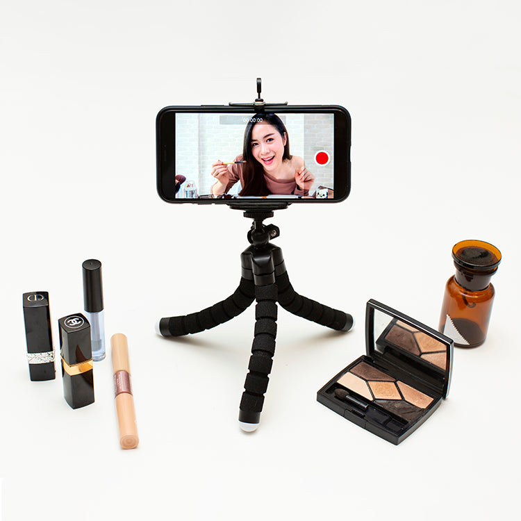 Kikkerland Smartphone Tripod Handy-Stativ mit Kugelkopf