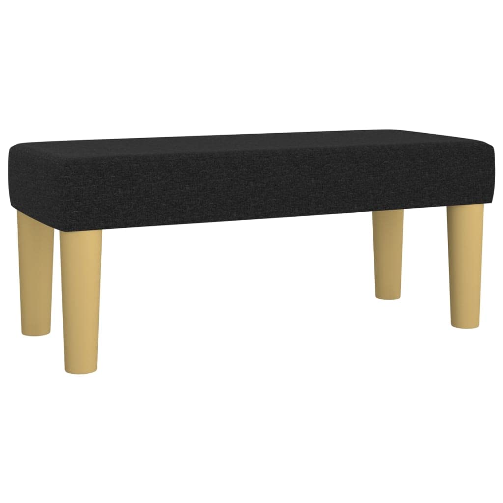 vidaXL Sitzbank Hellgrau Stoff 70x30x30 cm Polsterbank