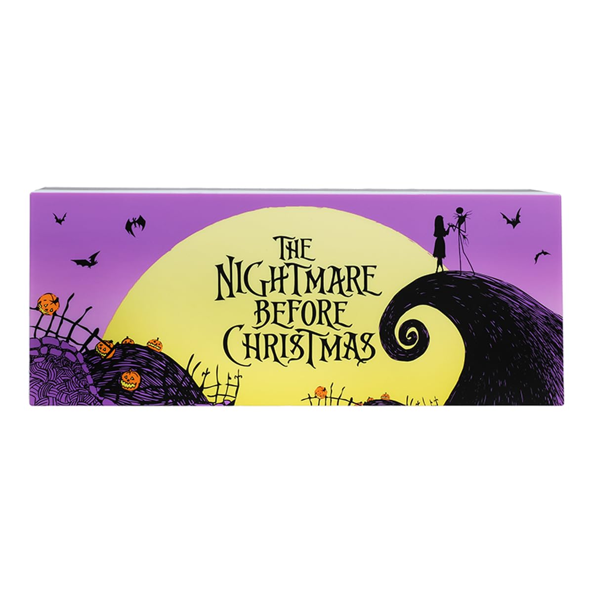 Paladone Nightmare Before Christmas Logo-Leuchte 30 cm mit 2 Modi