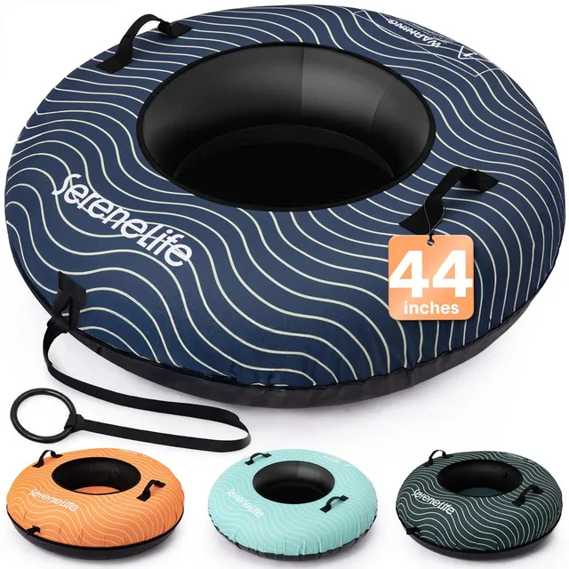 Serenelife Kids Play SLSNTU44NV Schneereifen 44 Zoll Navy aufblasbar