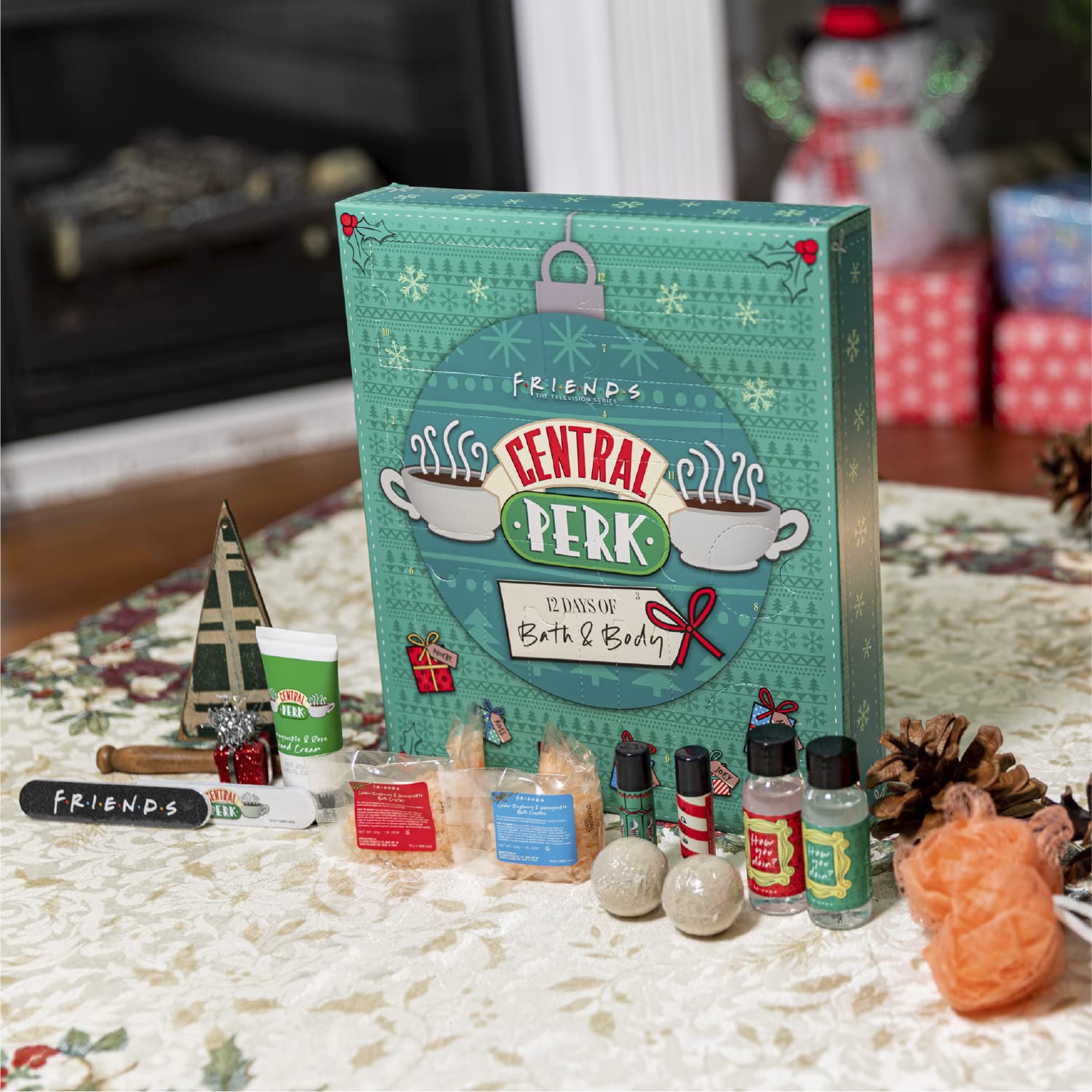 Paladone Friends Bad-Adventskalender 12 Tage Central Perk Set