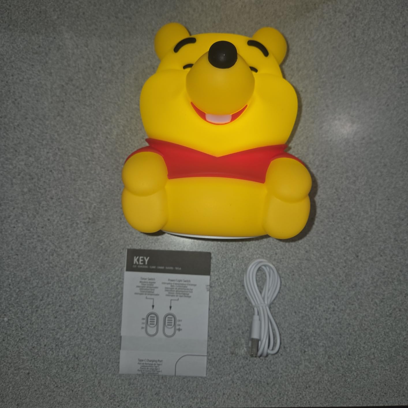 Paladone Winnie Pooh SquishyGlo Nachtlicht 15,5 cm