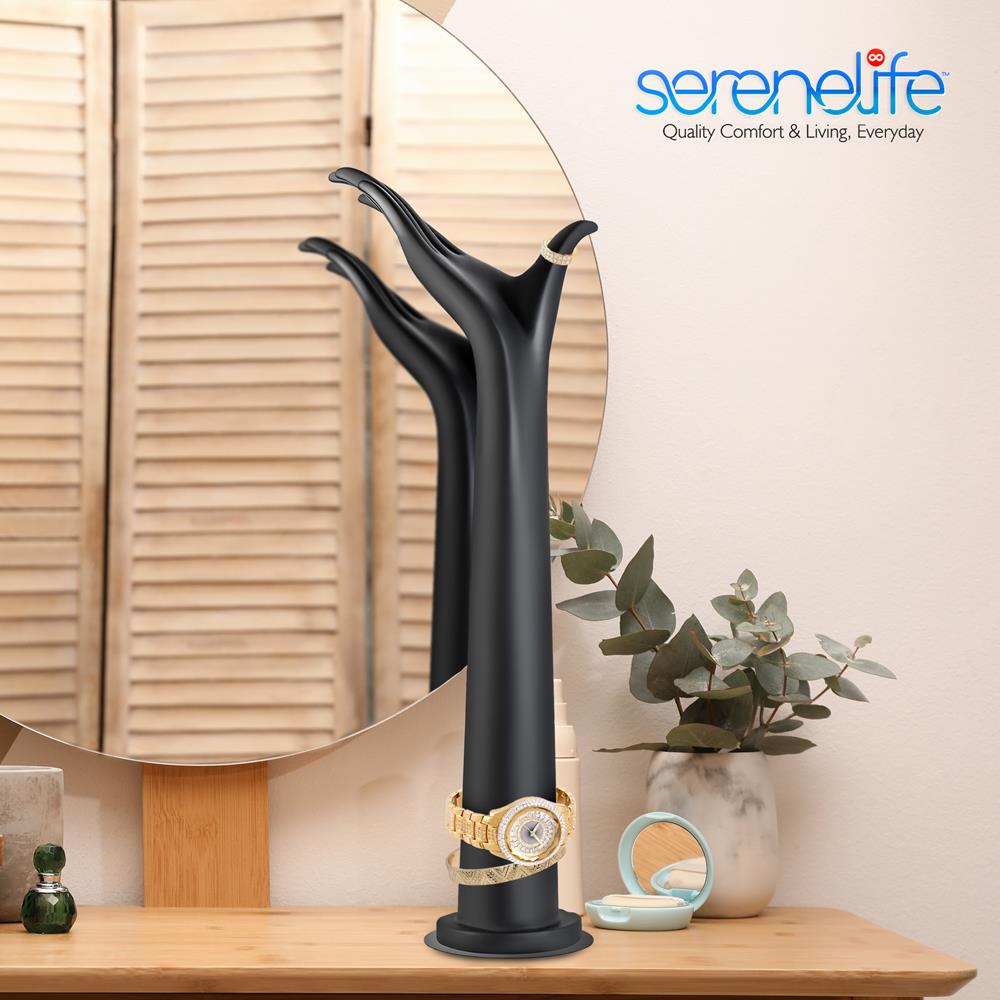 Serenelife Schmuckhalter Hand Mannequin 47 cm PP Metall