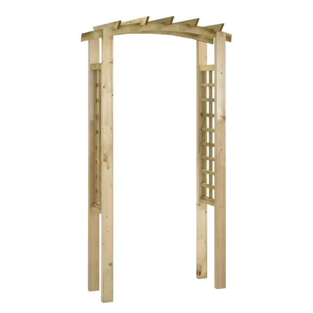 vidaXL Heim & Garten Rosenbogen 110x60x210 Kiefer Imprägniert