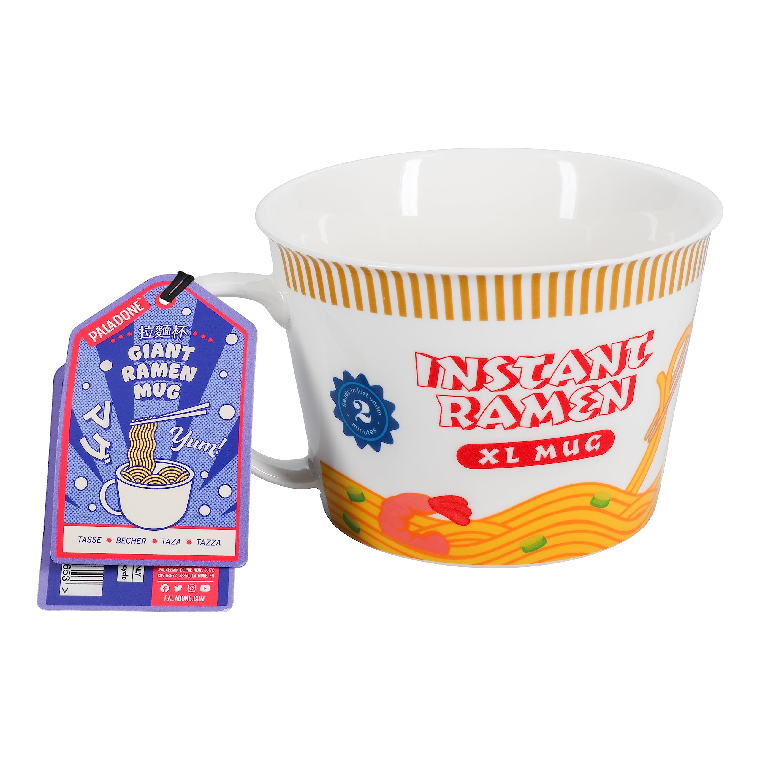 Paladone Ramen-Tasse 450 ml Anime Riesen-Becher Geschenk
