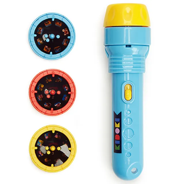 Kikkerland Kidoki Storybook Flashlight Taschenlampe 3 Scheiben