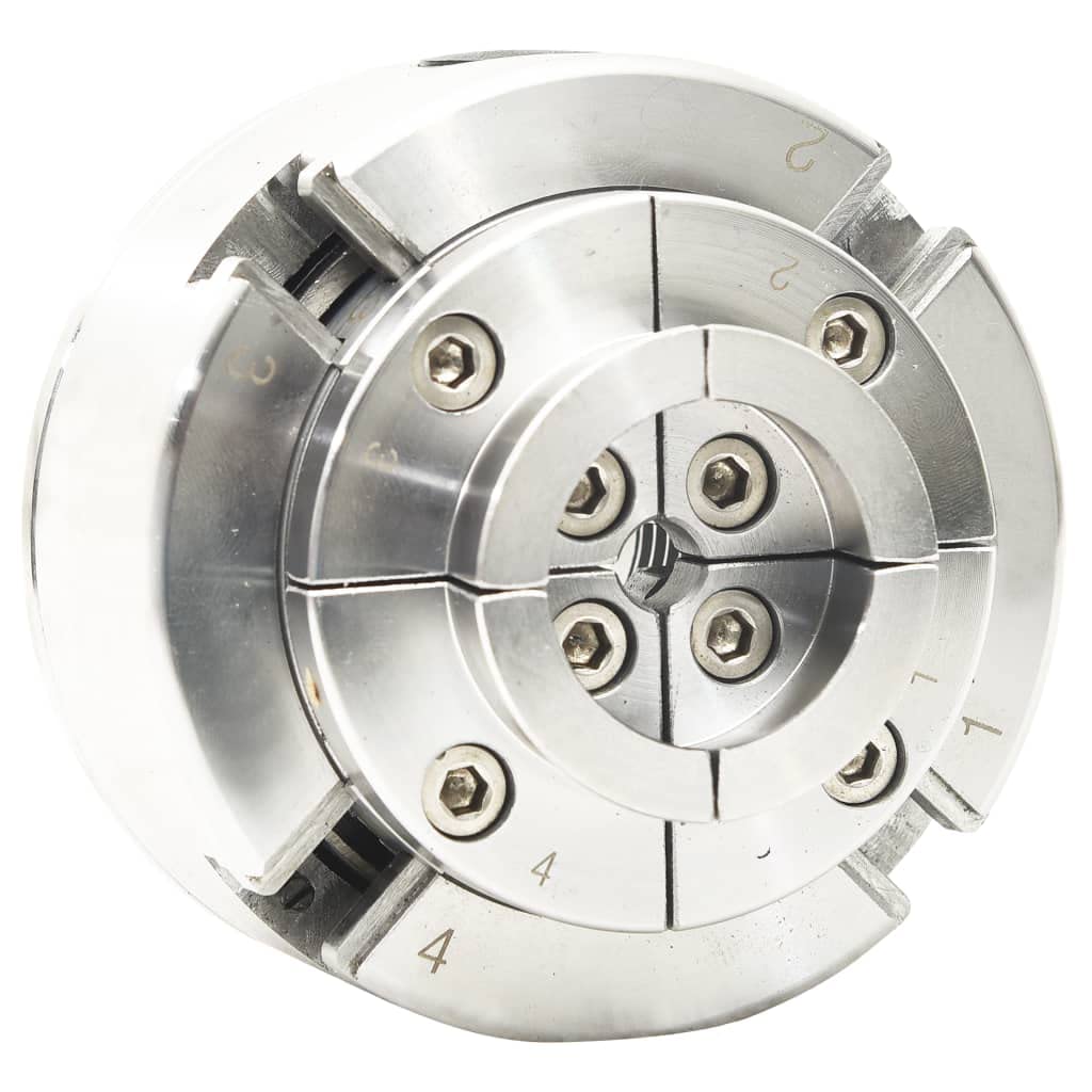 vidaXL Drechselfutter 4-Backen M33 Stahl 96 mm