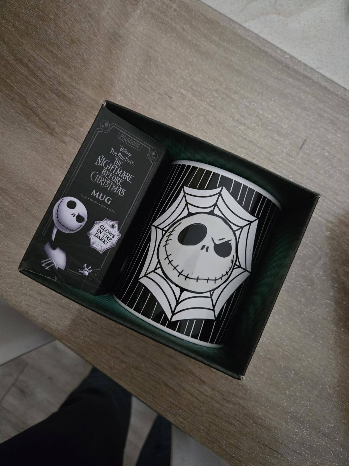 Paladone Drinkware Jack Skellington Tasse 300ml leuchtend