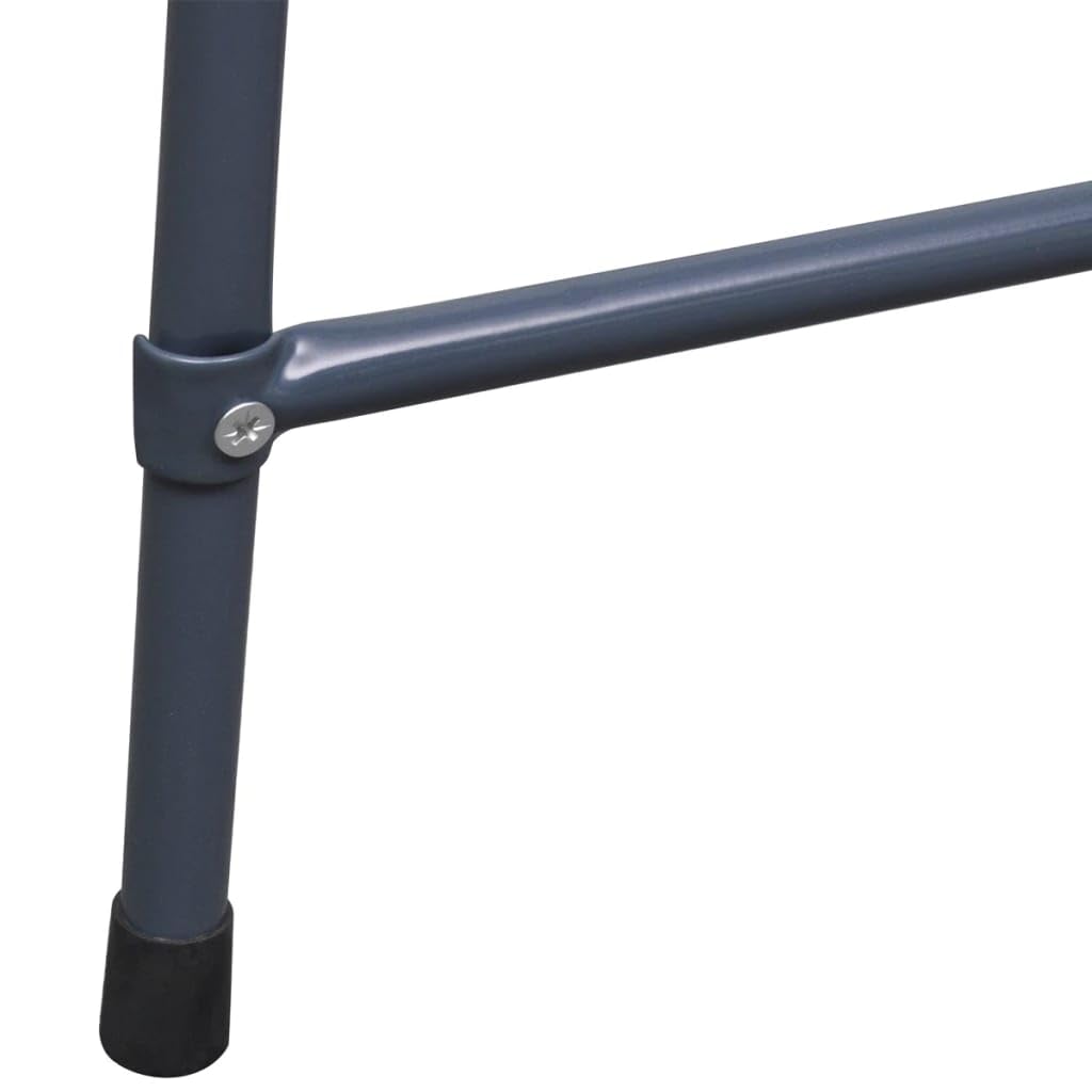vidaXL Heim & Garten Stahlregal für 6 Kisten Metall