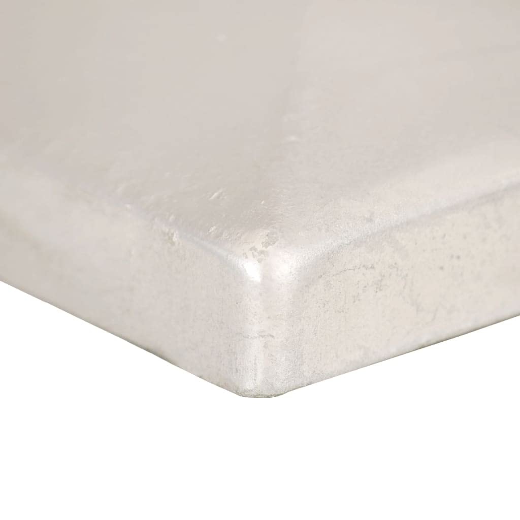 vidaXL Pfostenkappe Pyramide 71x71mm Metall 6 Stück