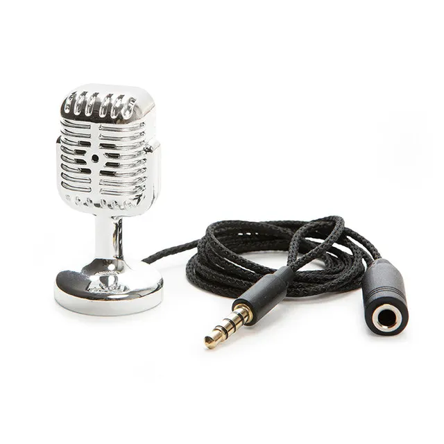 Kikkerland Mini Retro Microphone Mikrofon TikTok