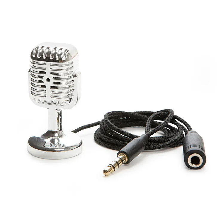 Kikkerland Mini Retro Microphone Mikrofon TikTok