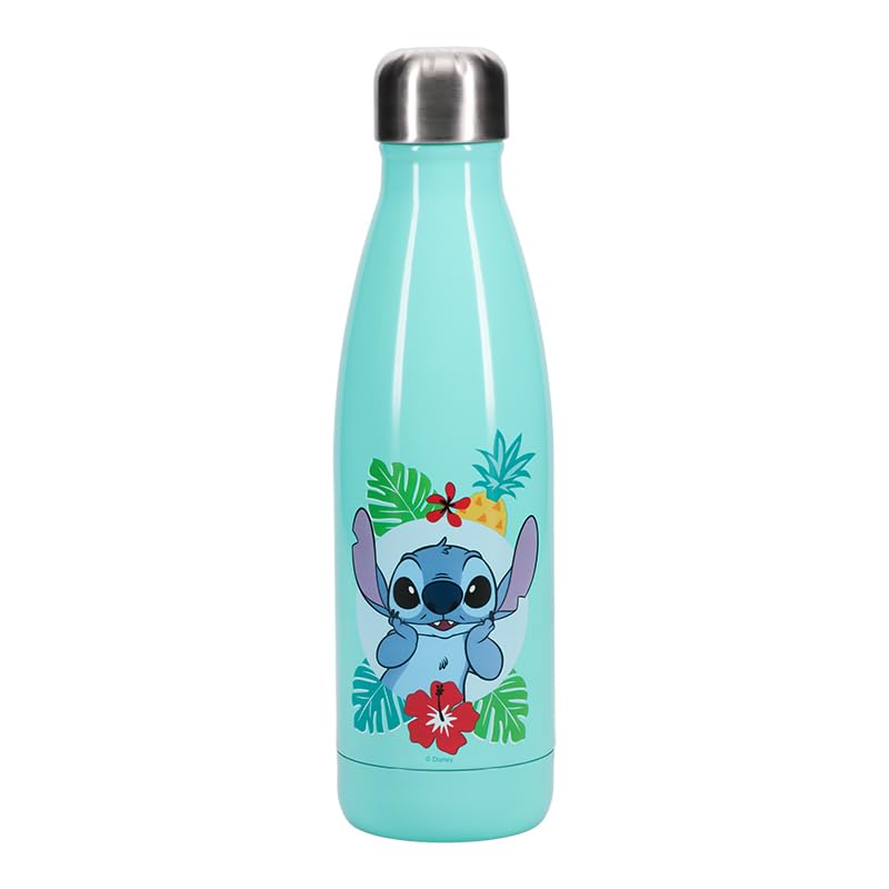 Paladone Stitch Trinkflasche Metall 460 ml Tropical