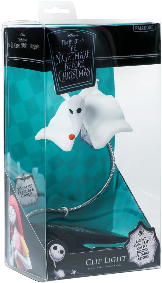Paladone Nightmare Before Christmas Buchlicht Leselampe Zero