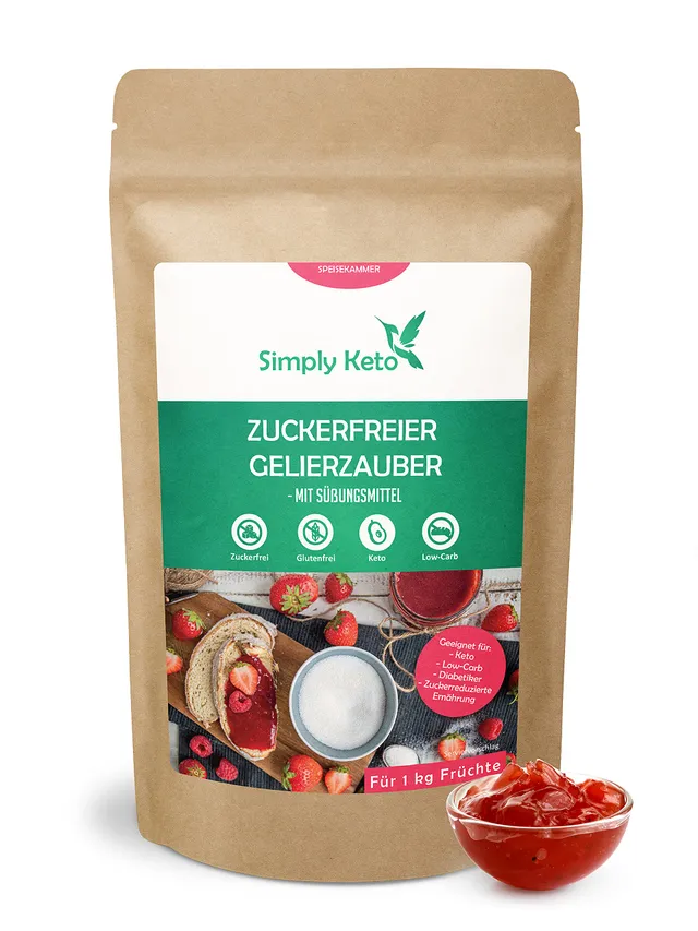 Simply Keto Gelierzauber Gelierzucker 230g ohne Zucker