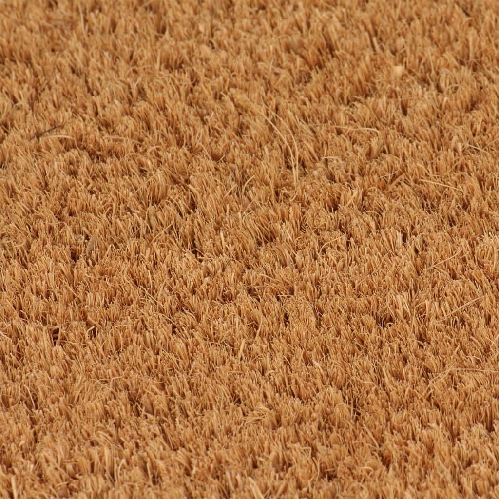 vidaXL Heim & Garten Fußmatten 2 STK Natur 40x60 Kokos