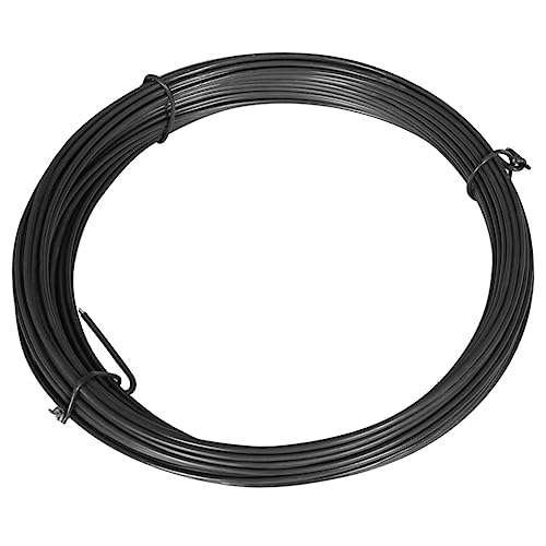vidaXL Bindedraht Grau 25 m Stahl 1,4/2 mm PVC