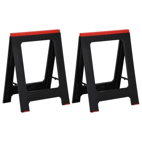 vidaXL Arbeitsböcke 2 Stk Klappbar 350kg Polypropylen