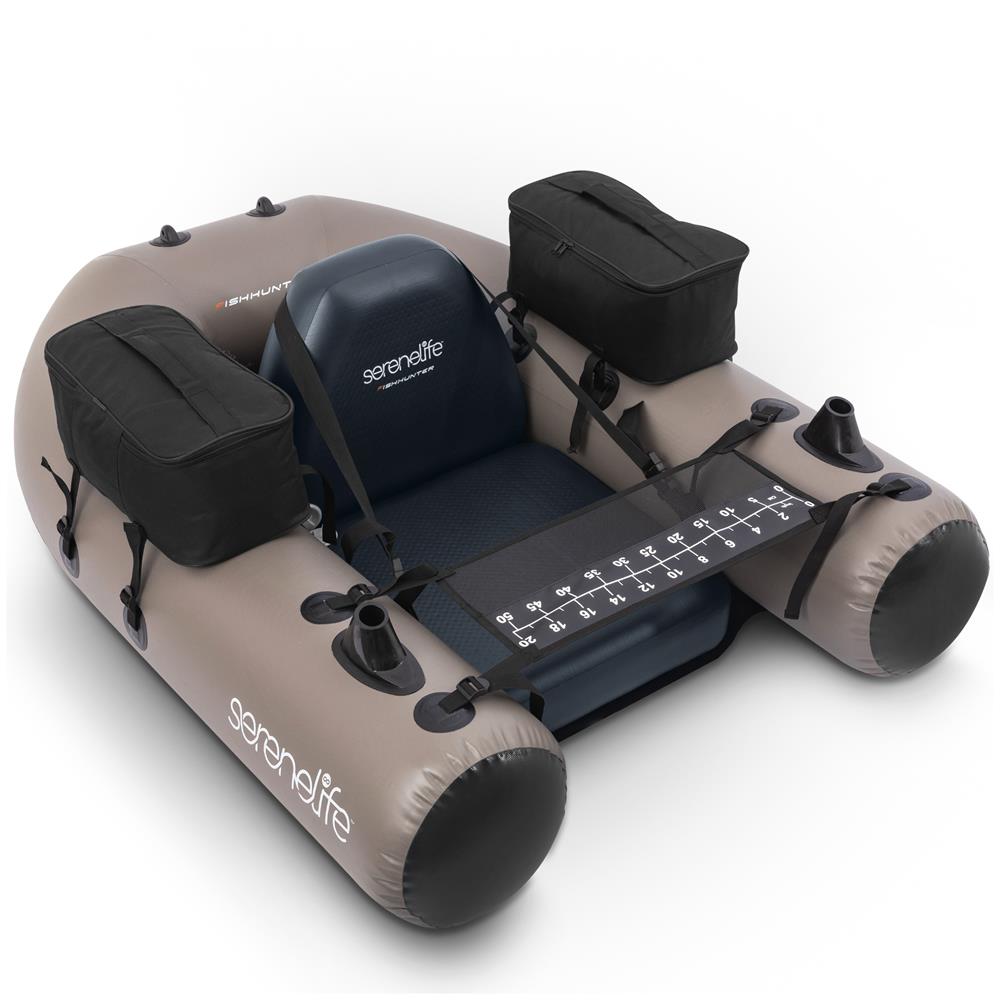 Serenelife Float Tube Belly Boat Angelboot PVC 220 lbs