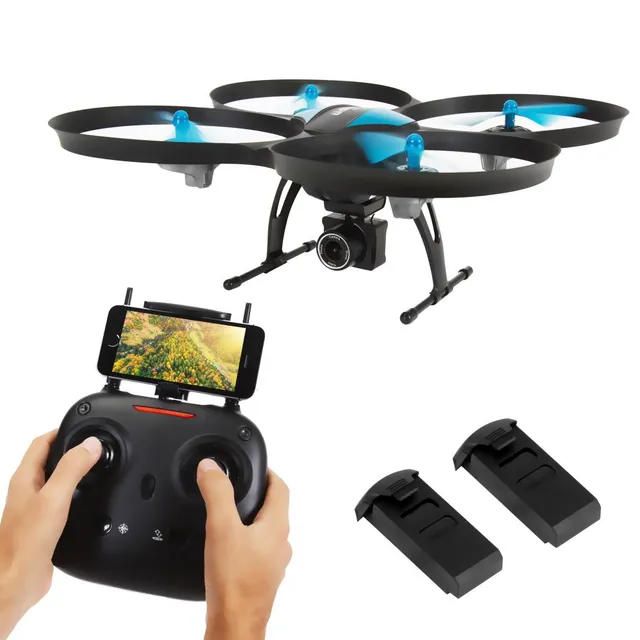 Serenelife Drohne Quadrocopter mit HD-Kamera WiFi FPV