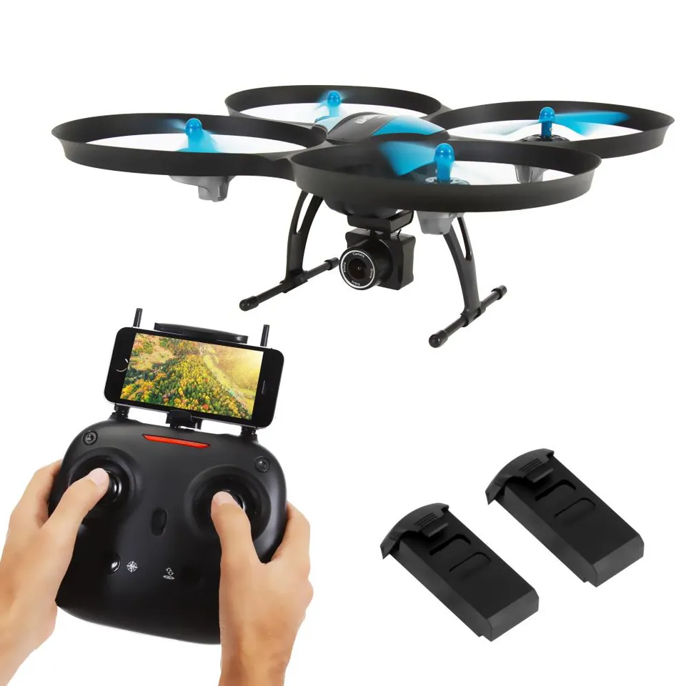 Serenelife Drohne Quadrocopter mit HD-Kamera WiFi FPV
