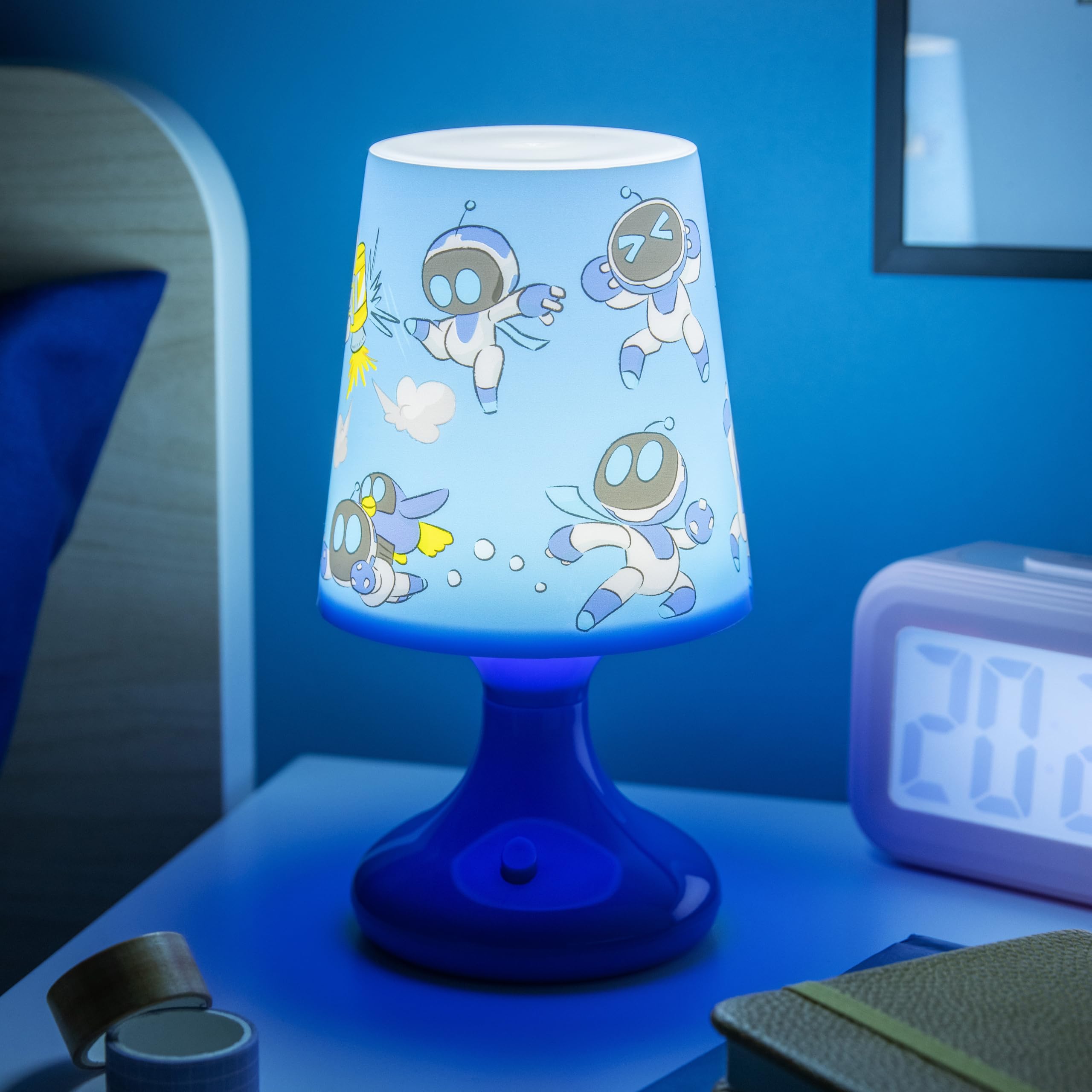 Paladone Astro Bot Tischleuchte blau-weiß 18,5 cm