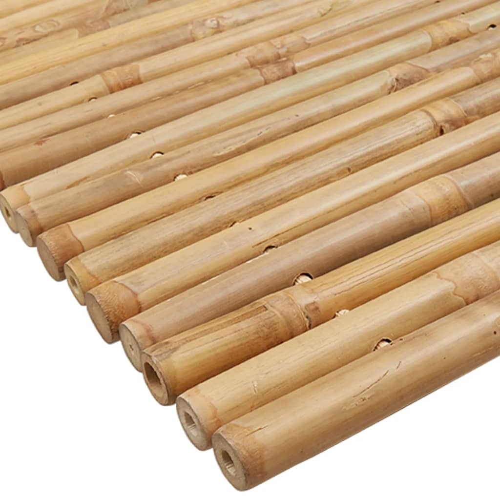 vidaXL Badematten Bambus 70x50cm 2 Stk. Latten Holz