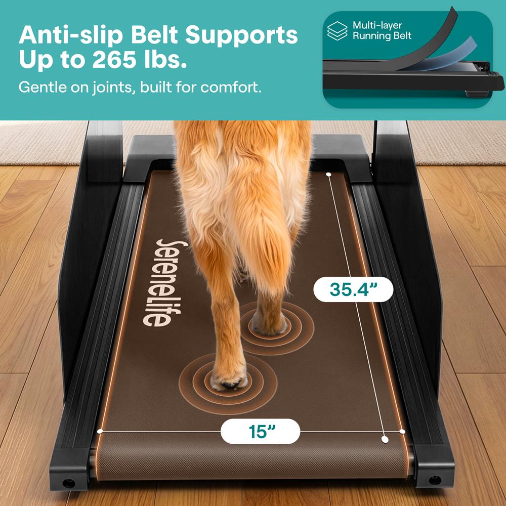 Serenelife Pet Care Hundelaufband klappbar 2,5 PS mit Display