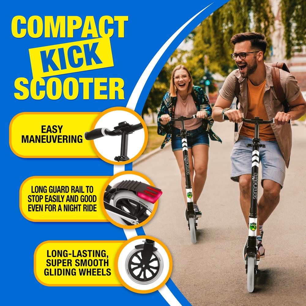 Serenelife Scooters Kick Scooter Tretroller klappbar Erwachsene