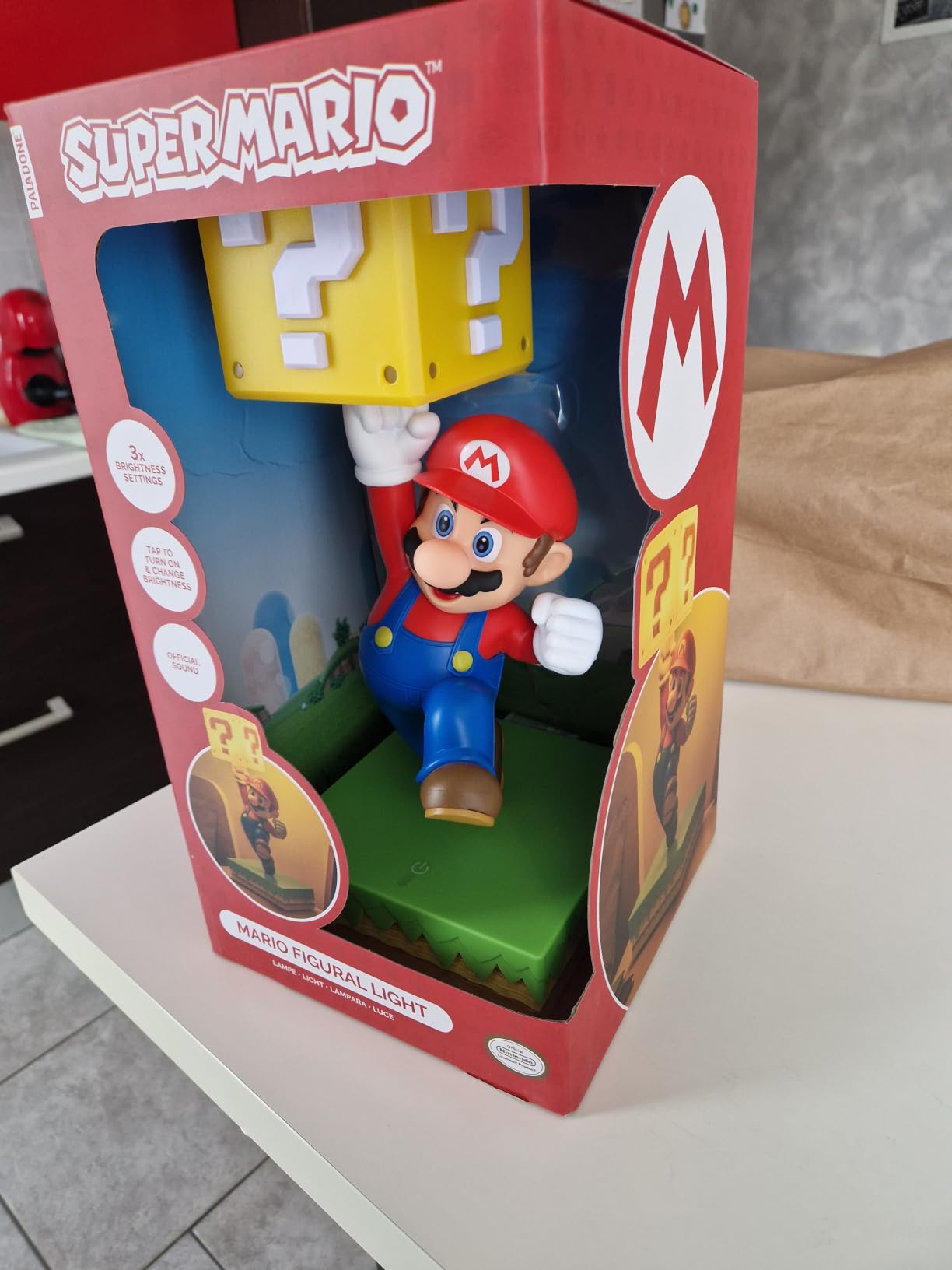 Paladone Lighting Super Mario Diorama Lampe Touch 35cm USB