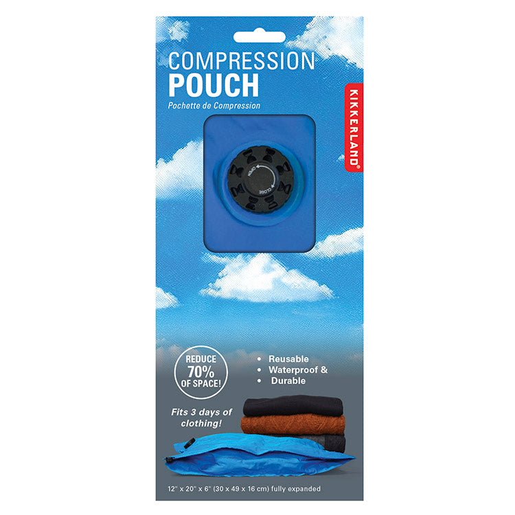 Kikkerland Home Compression Pouch Kompressionsbeutel Reise