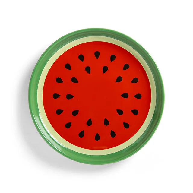 Kikkerland Wassermelone Schmuckschale Deko-Ablage