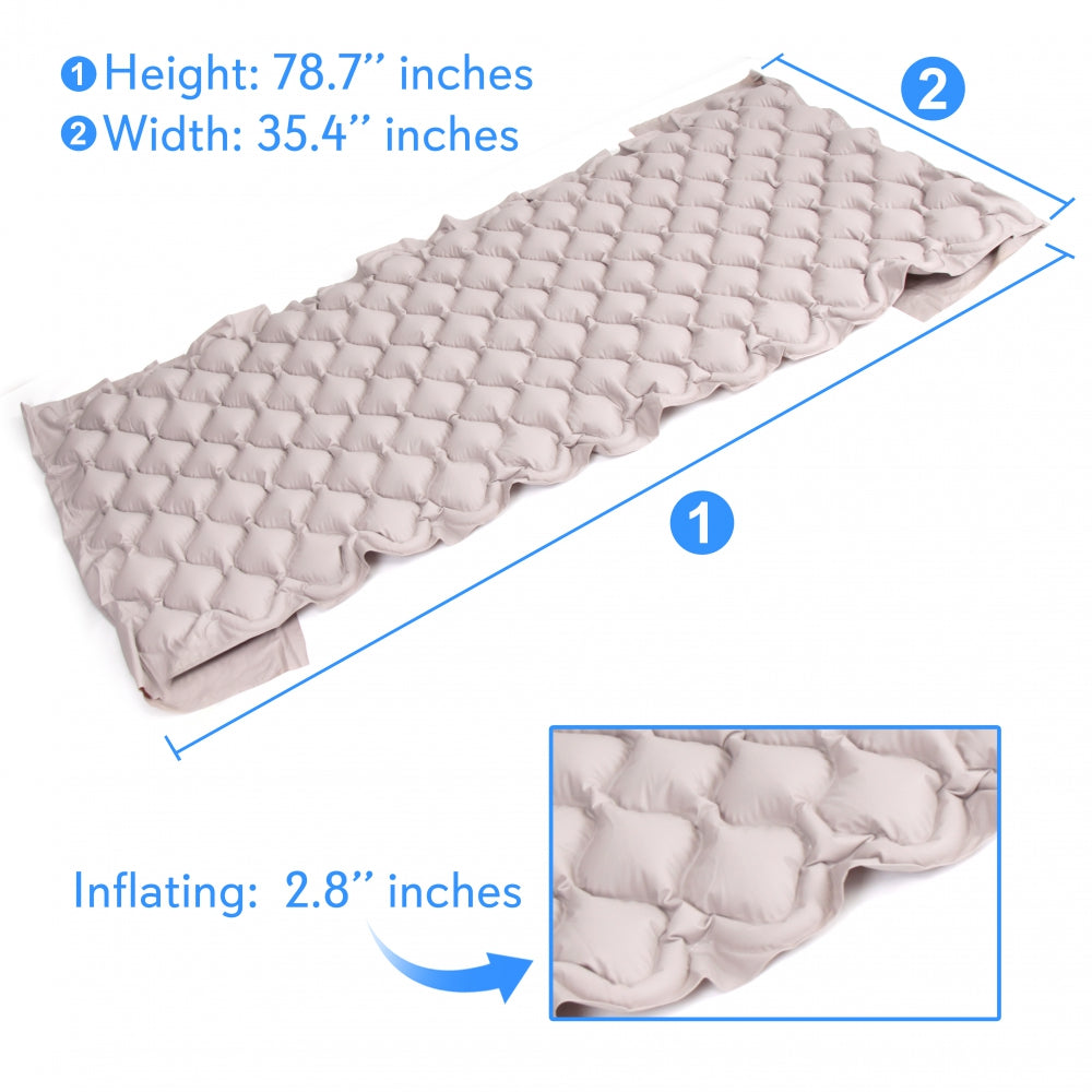 Serenelife Furniture Luftmatratze mit Pumpe Anti-Dekubitus